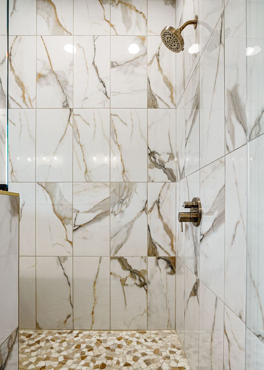 Custom Tile Showers for B4 Construction LLC in Cookeville, TN