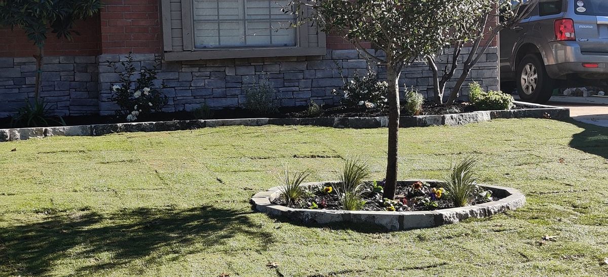 Artificial Turf Installation  for Bryan's Landscaping in Arlington, TX