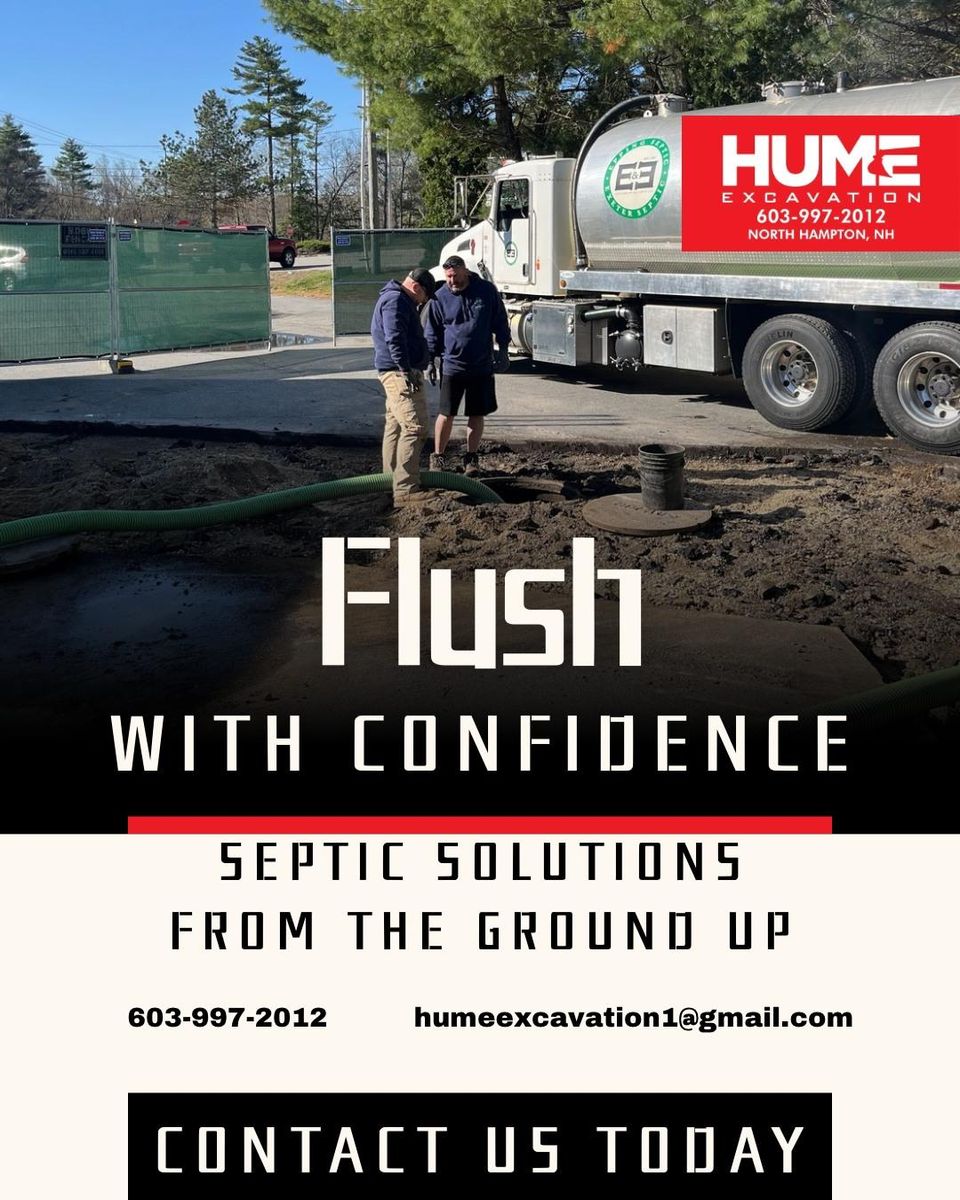 Residential & Commercial Excavation for Hume Excavation in North Hampton, NH
