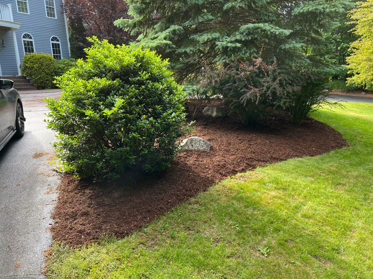 Landscaping & Outdoor Design for Boyer Custom Woodworking & Construction in Medway, MA