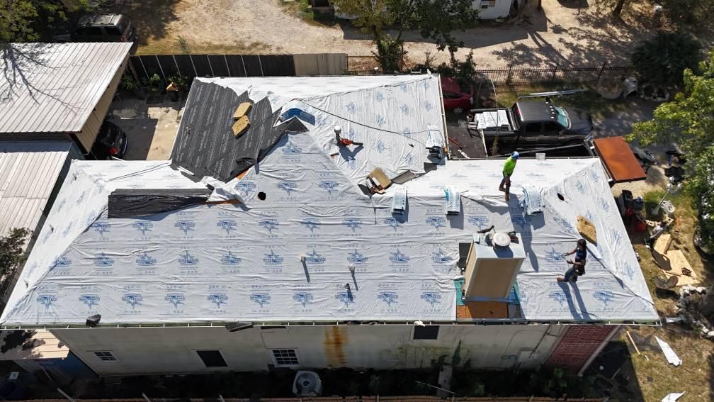 Roofing Installation for Guardian Angel's Roofing & Construction in Ennis, TX