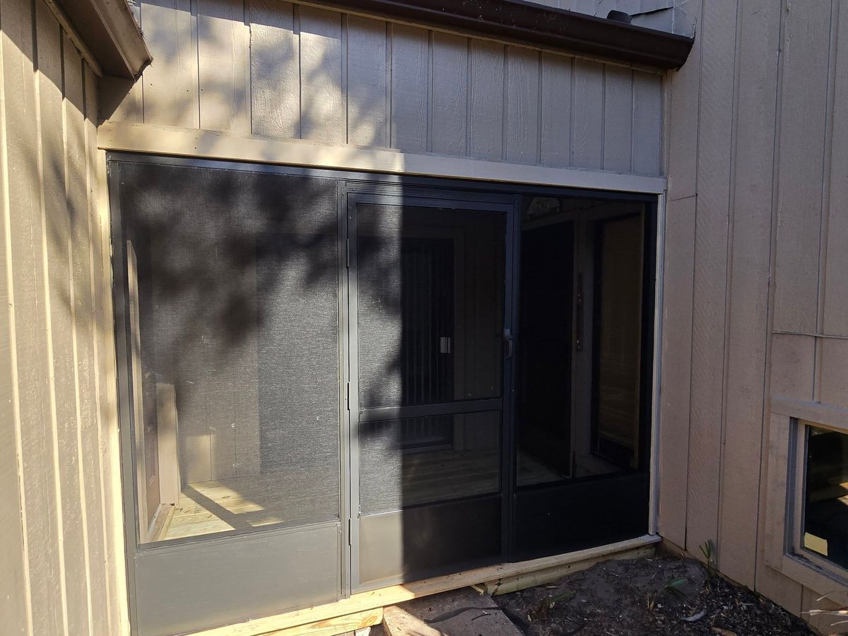 Screen Enclosure Installation for SG Outdoor Solutions in Deltona, FL