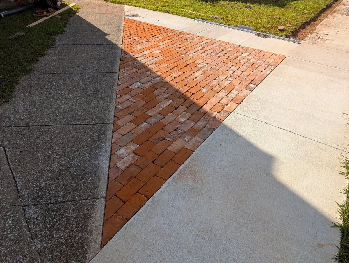 Patio Design & Construction for J&S Mowing & More in Huntingburg, IN