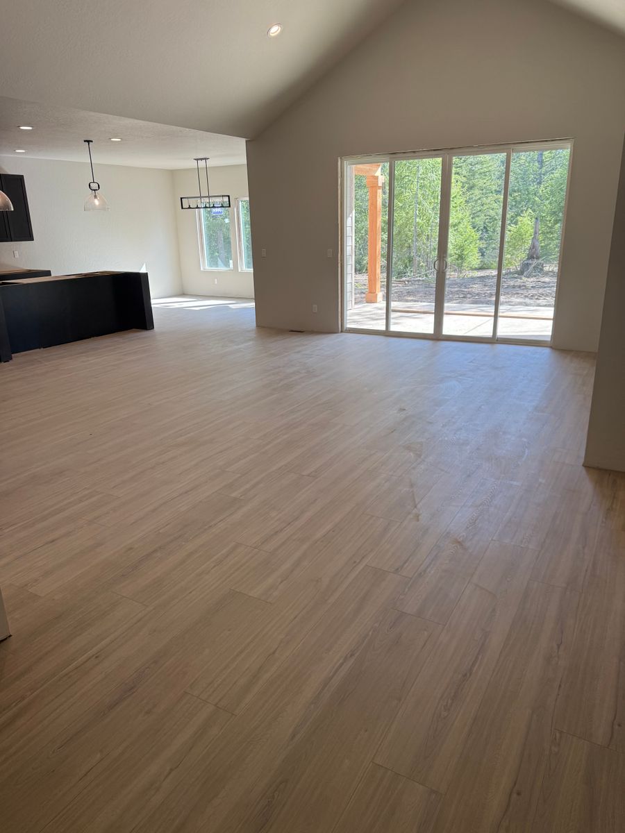 Floor Installation for CJL Flooring in Post Falls, ID