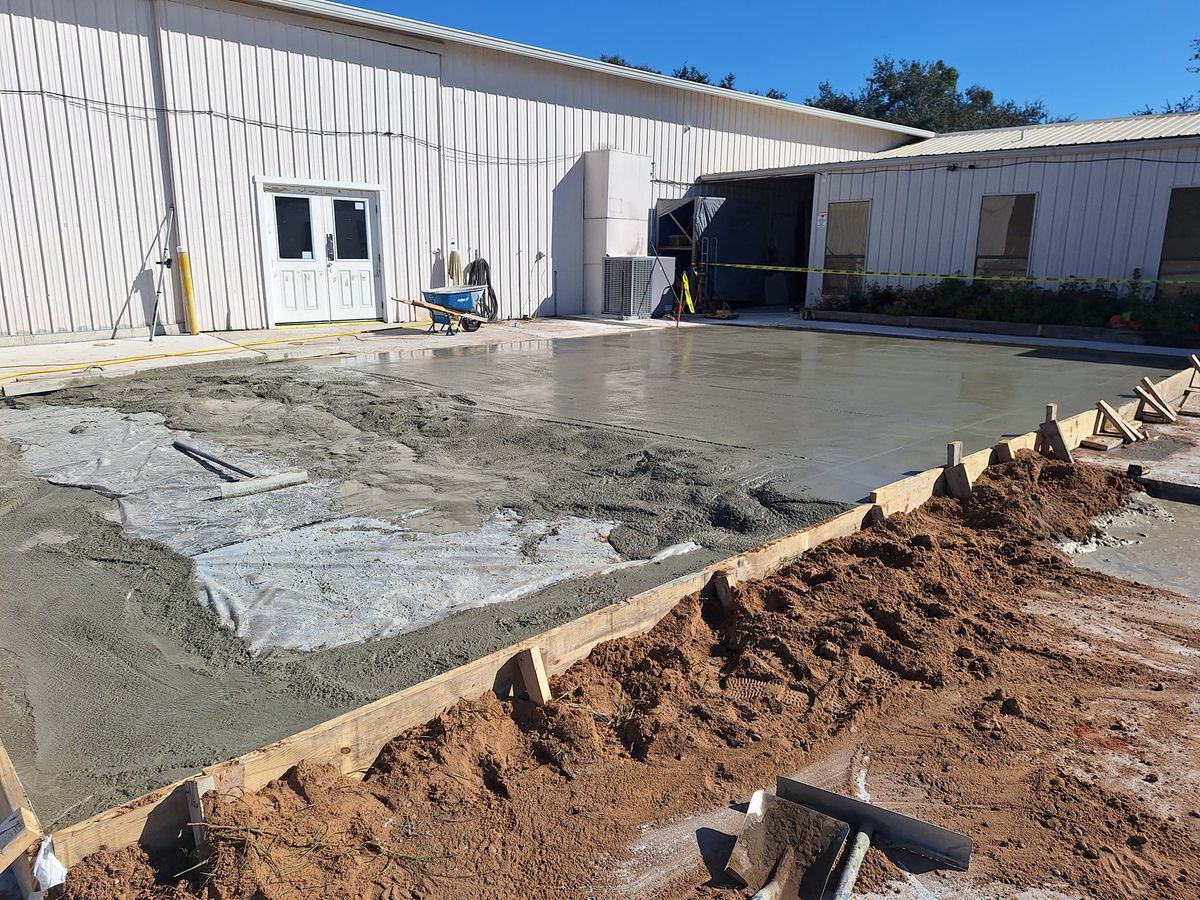 Concrete Slab for Mid-Florida Short Loads in Pine Hills, FL