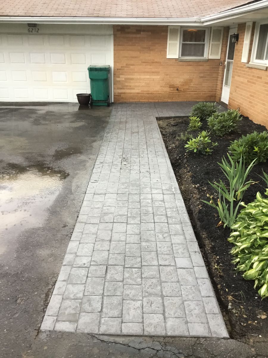 Sidewalk Installation for Lake Erie Companies in Grand River, OH