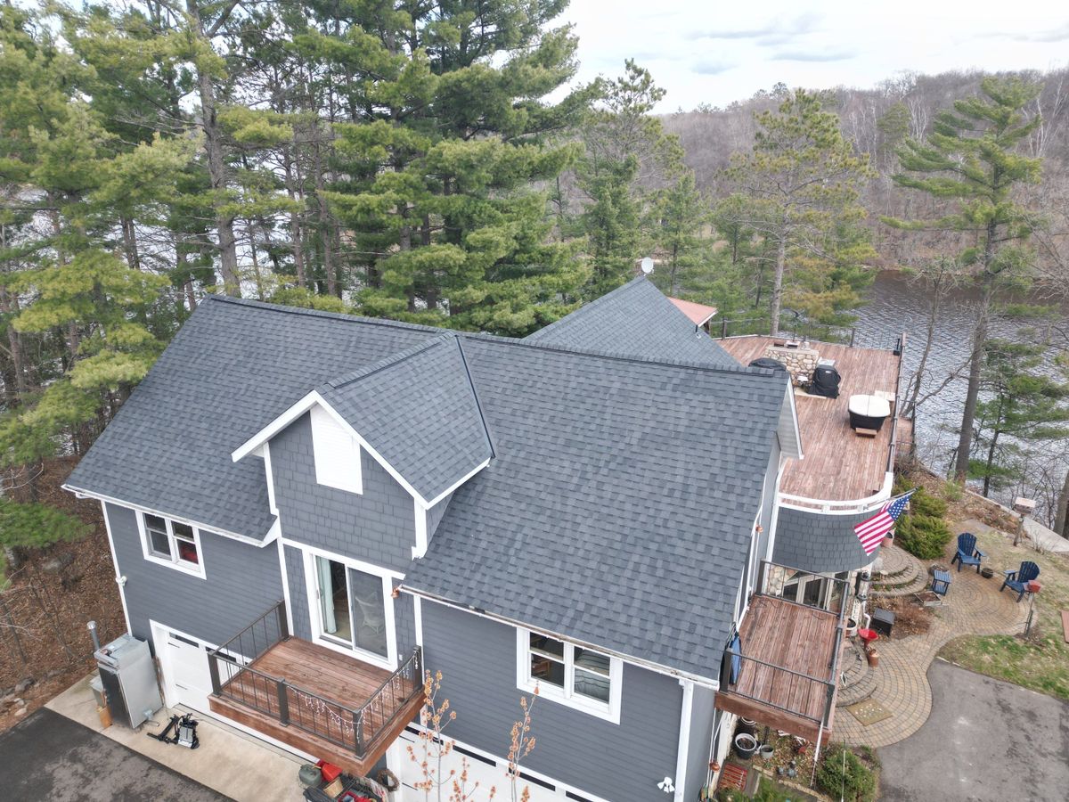Asphalt Shingle Roofing Installation for Patriot Roofing Plus LLC in Pequot Lakes, MN