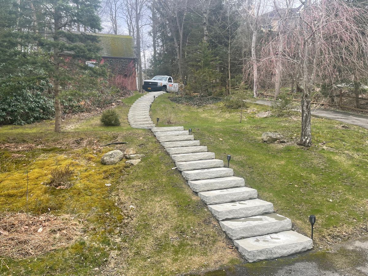 Landscape Steps & Stepping Stones for NK Landscaping LLC in Dutchess County, NY