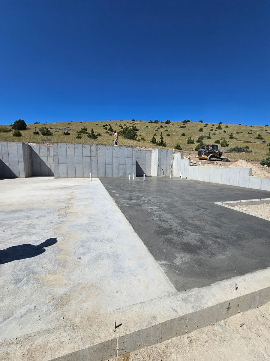 Driveway Construction for Divine Concrete in Helena, MT