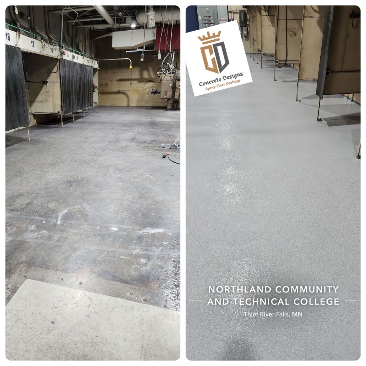 Concrete Grind & Seal for Concrete Designs LLC in Thief River Falls, MN