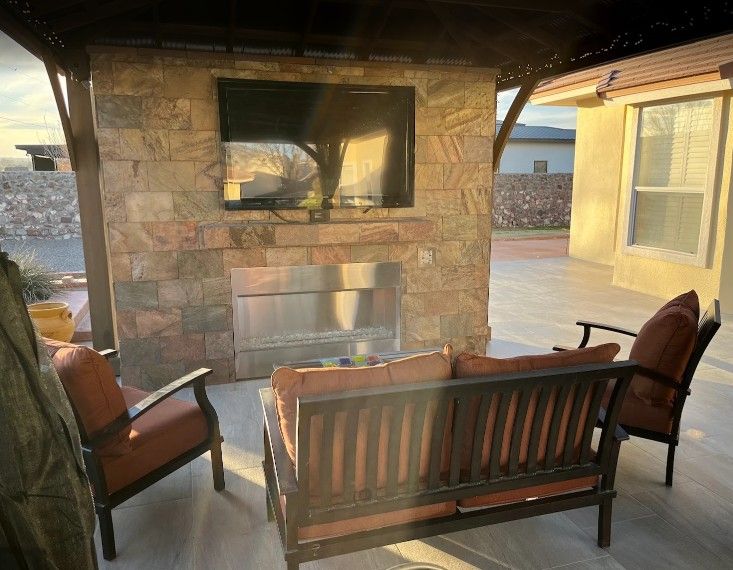 Outdoor Kitchen Construction for Great Outdoors Patio Projects in El Paso, TX