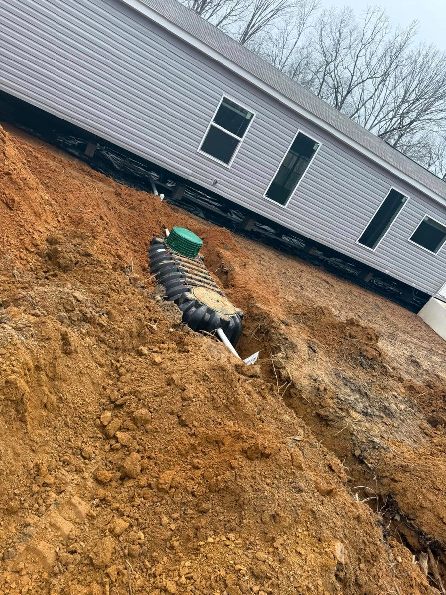 Residential & Commercial Excavation for West TN Dirt Works in Lexington, TN