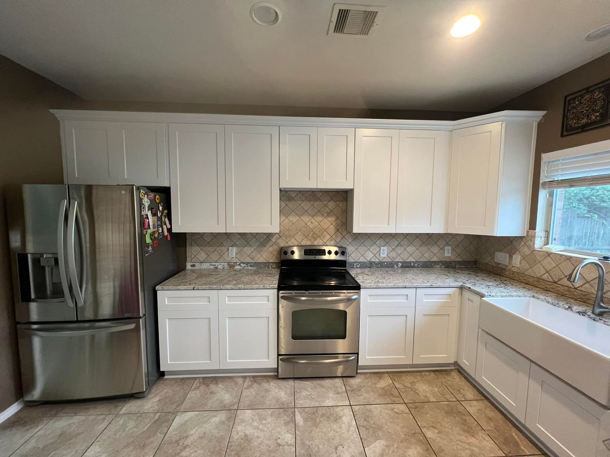 Kitchen Renovation for Daystar Construction Houston in Bellaire, TX