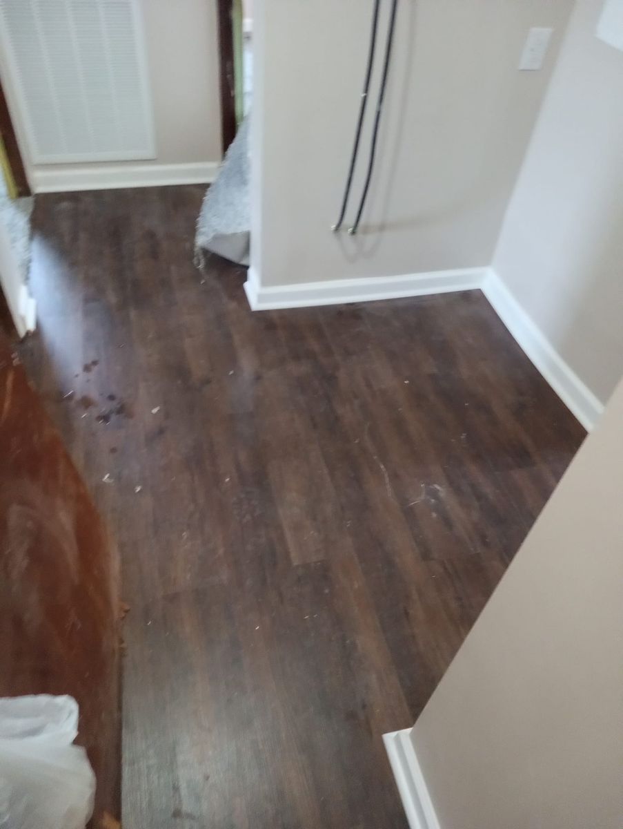 Flooring for P and J Construction in Fairmont, NC