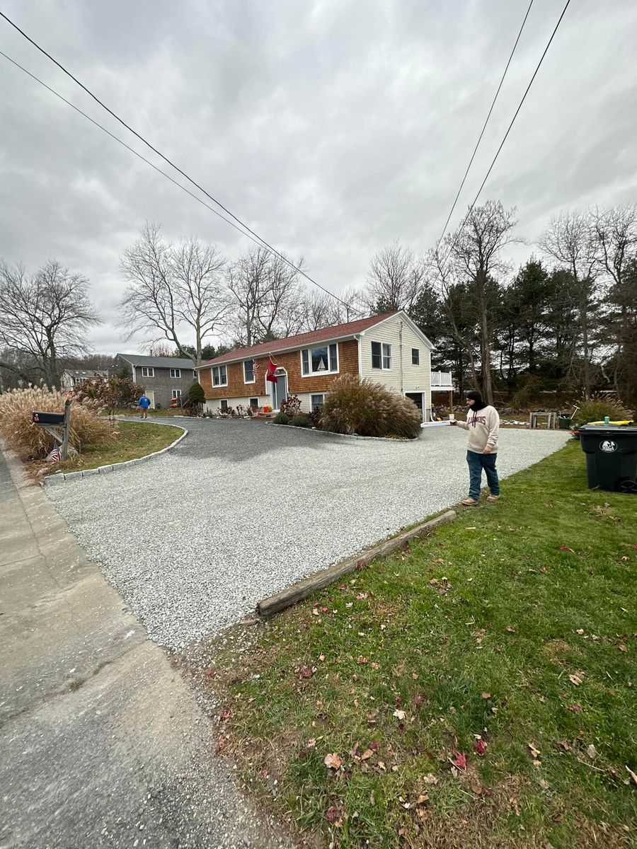 Gravel for Curb Appeal Asphalt Paving and Sealcoating  in Rhode Island, Rhode Island