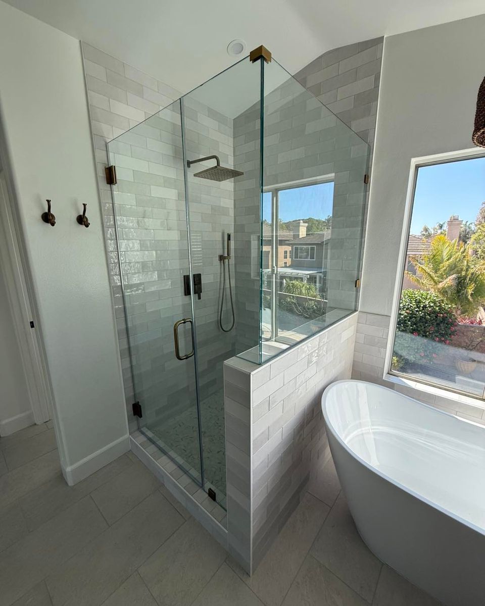 Bathroom Renovation for J Mechling Construction in Huntington Beach, CA