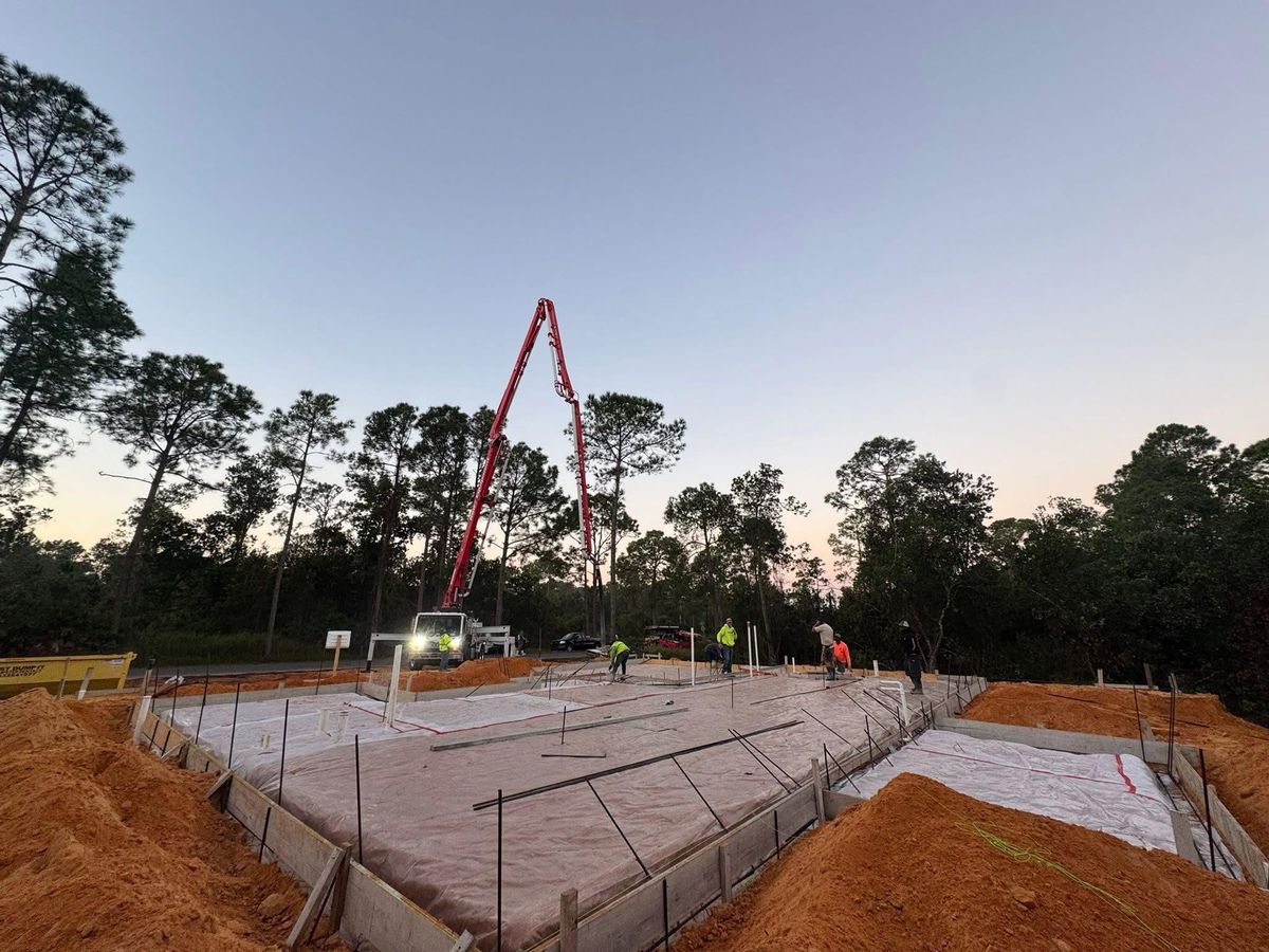 Site Preparation for All Phases Decorative Concrete in Sebring, FL