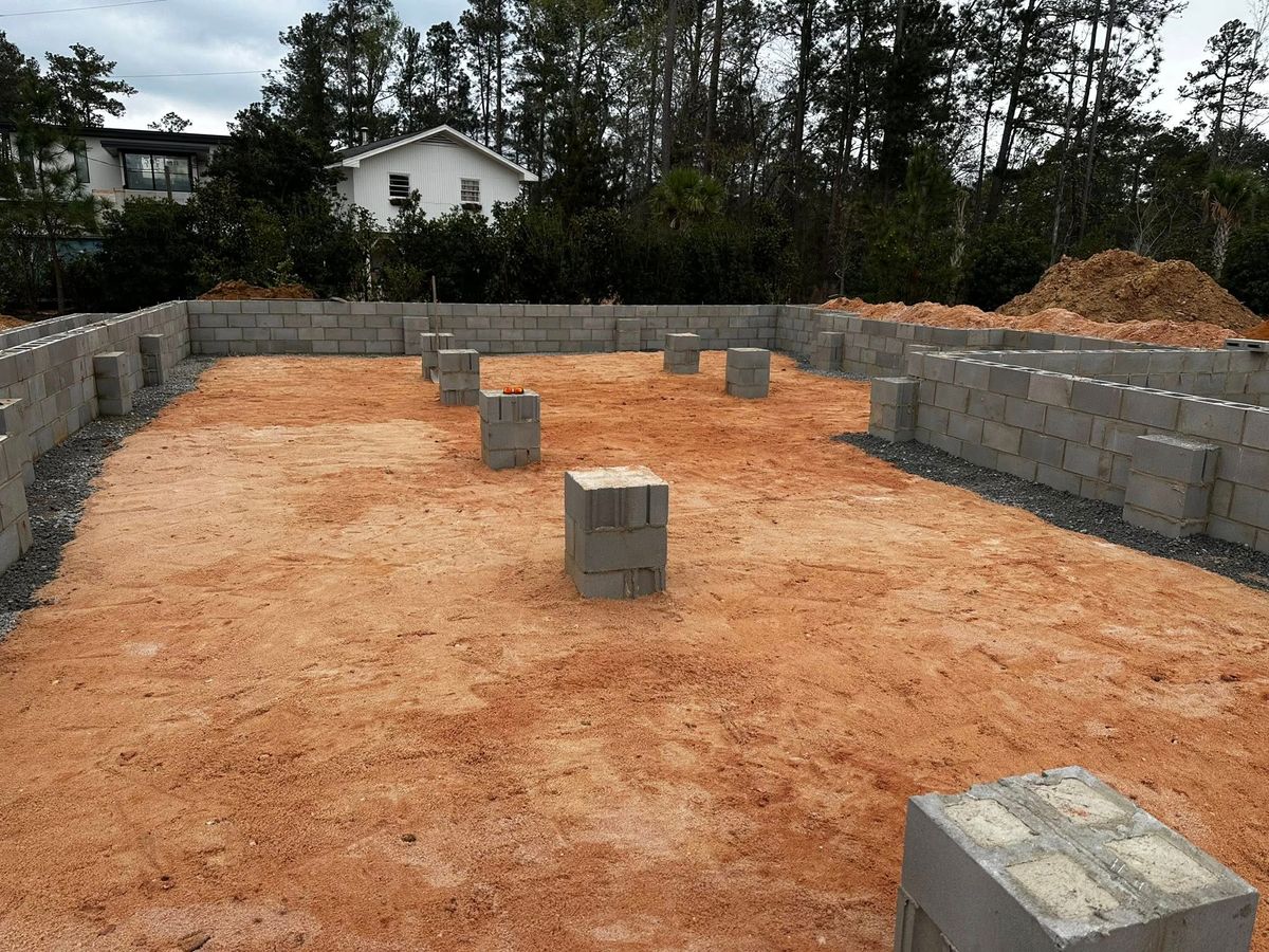 Concrete for V&S Grading in Harlem, GA
