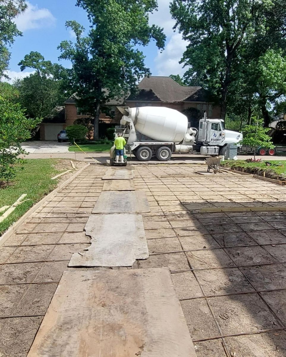 Driveways for Slabs on Grade - Concrete Specialist in Spring, TX