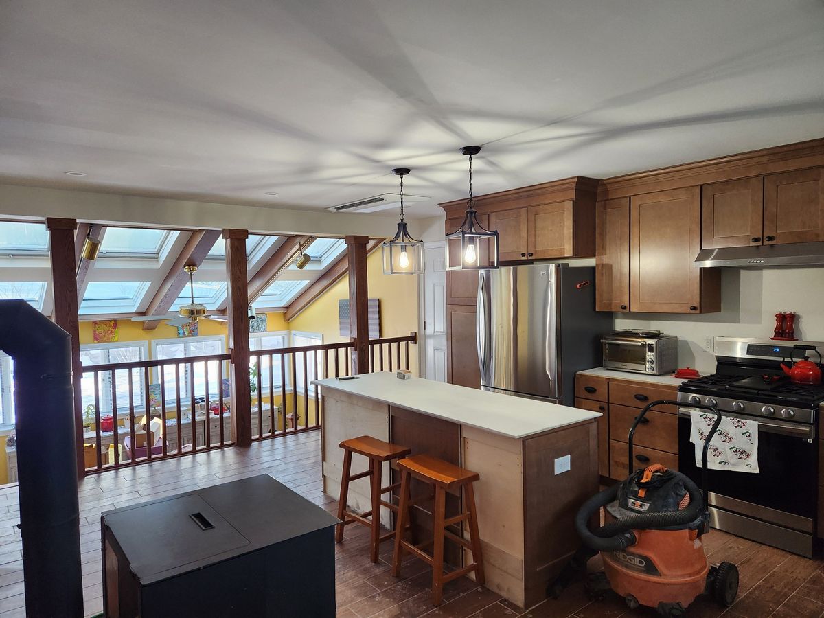 Kitchen Renovation for Murphy's Tech & Trade in Newport, NH