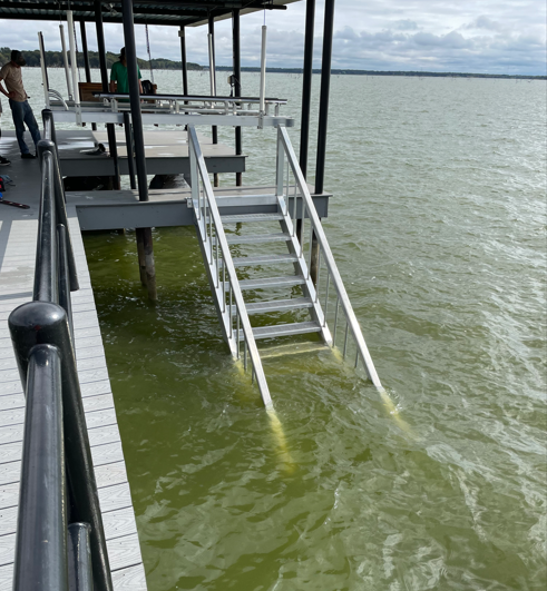 Lake Steps for BR Construction LLC  in Corsicana, TX