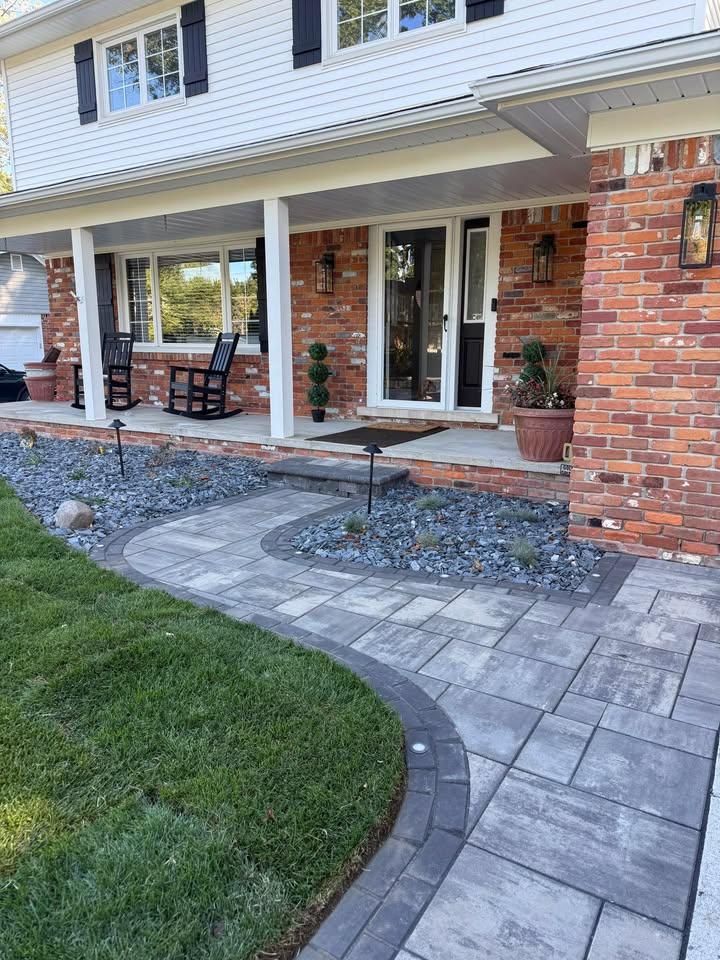 Hardscaping for Denali Outdoor Services in Washington, MI