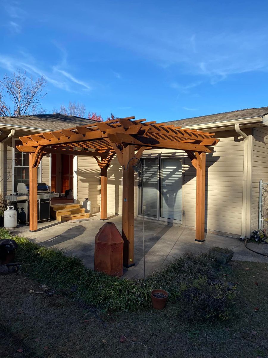 Deck & Patio Installation for Tim James Construction in Hamlet, NC