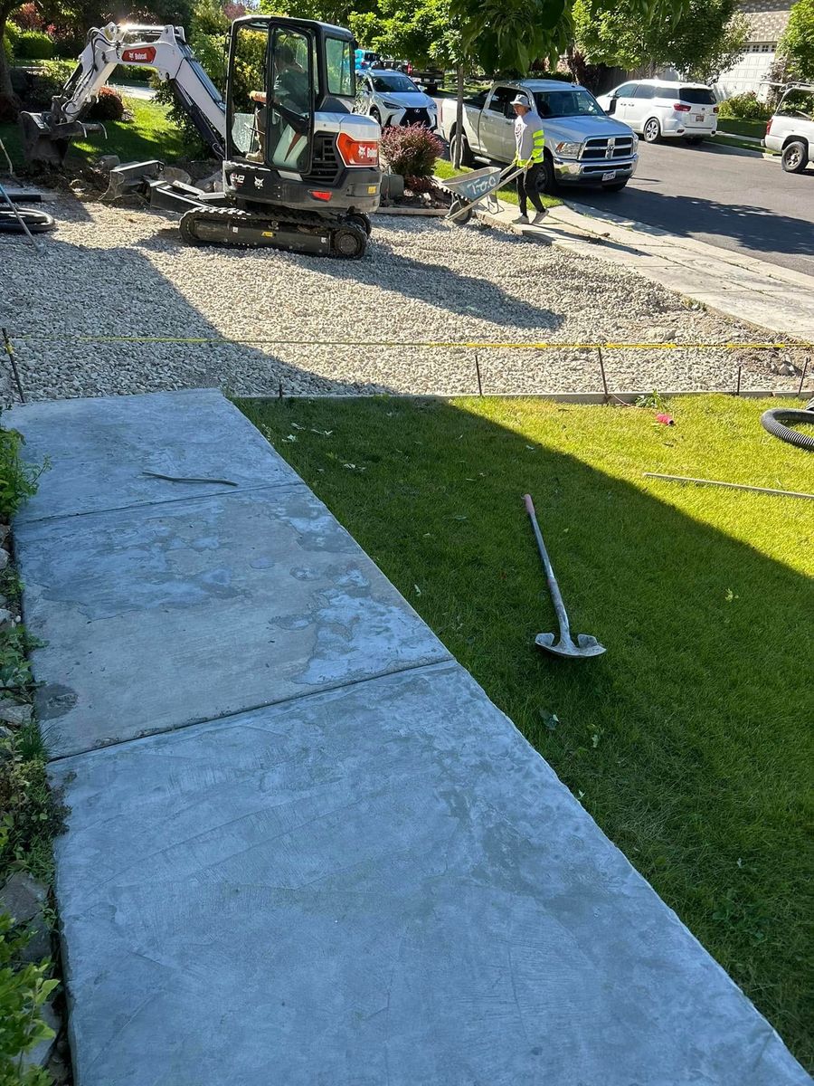 Сoncrete Installation for Hifo Construction in Spanish Fork, UT