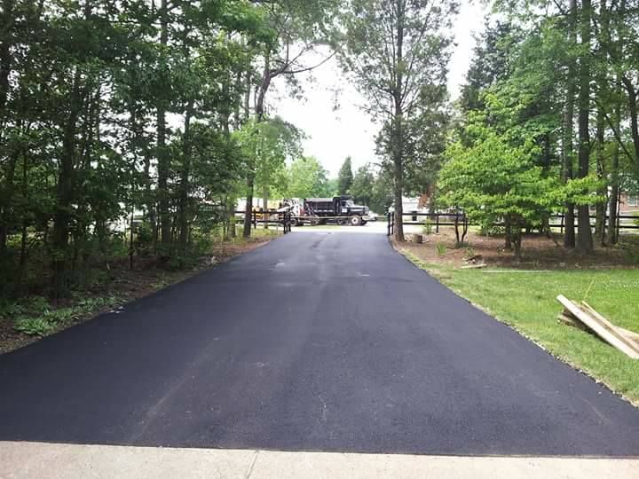 Striping for 2nd Chance Paving and Sealcoating in Richmond,, VA