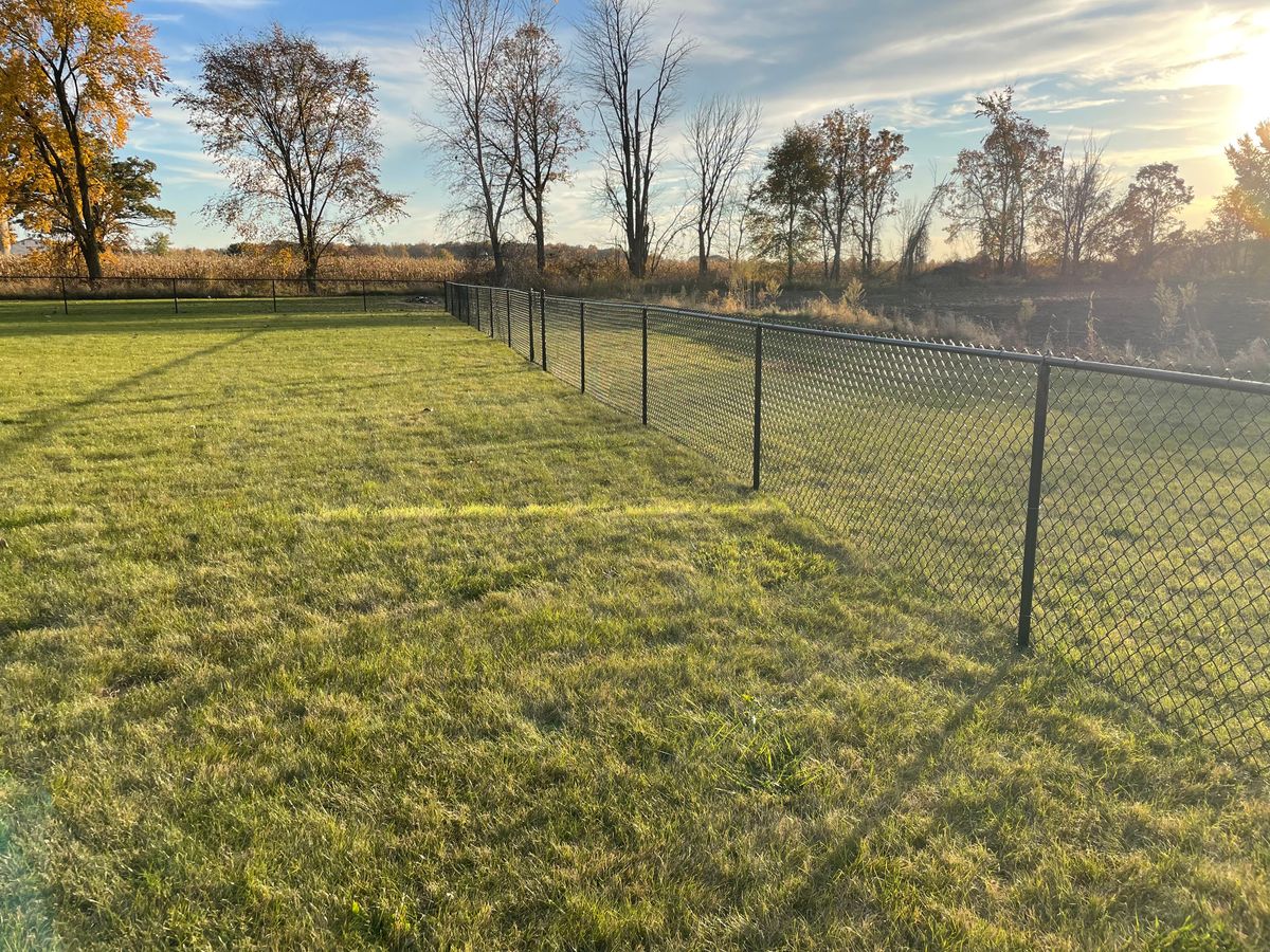 Fence Installation for TMF Services in Lapeer County, MI