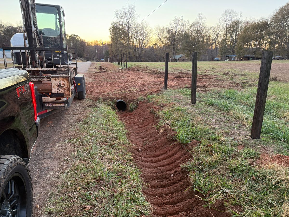 Land Clearing for Seay’s Septic in Inman, SC