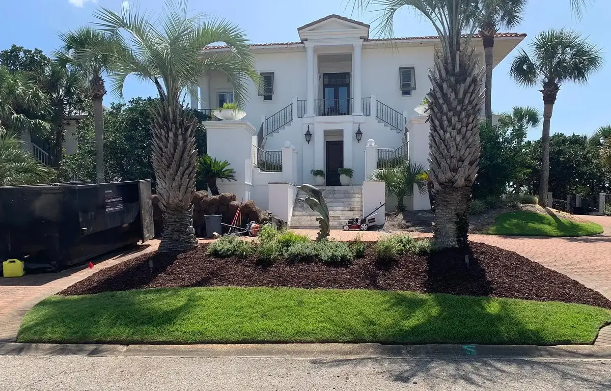 Mulch Installation for Poarch Creek Landscaping in Santa Rosa Beach, FL