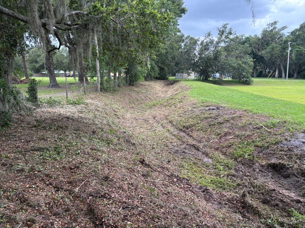 Site Preparation for Parker Land Services in Lakeland, FL