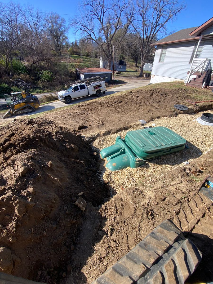 Sewer/septic for TDC Excavating in Dubuque, IA