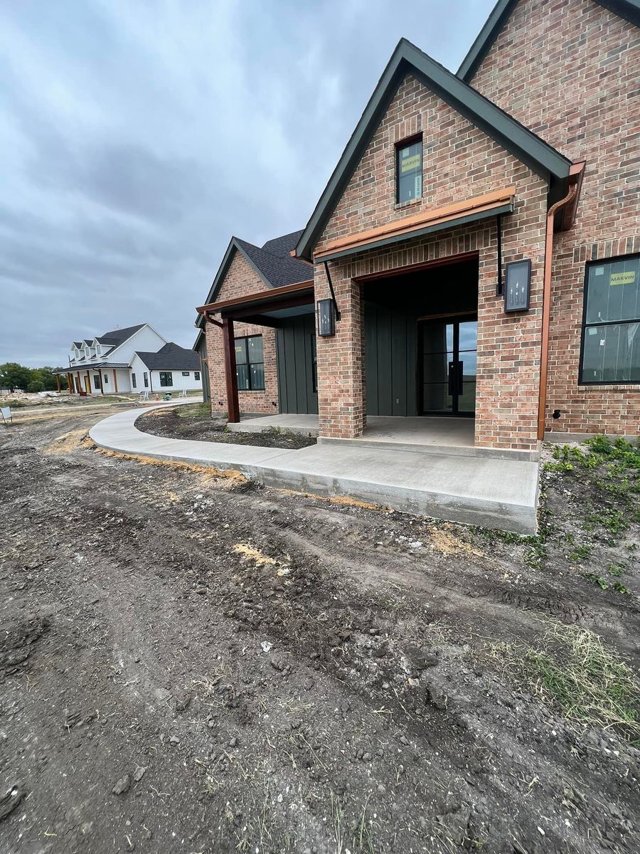 Site Grading for NTX Outdoors in Arlington, TX