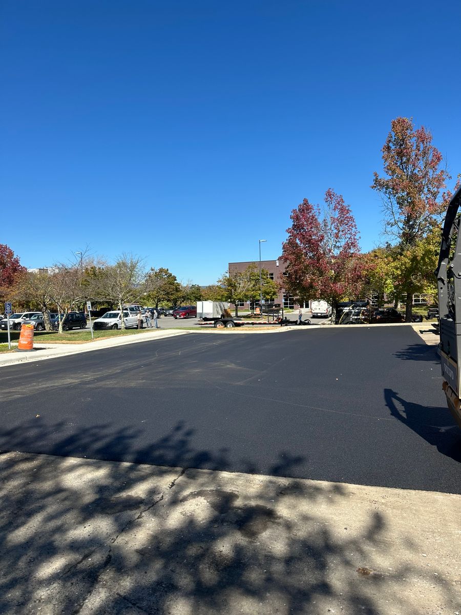 Sealcoating for James R Carter Paving in Roanoke, VA