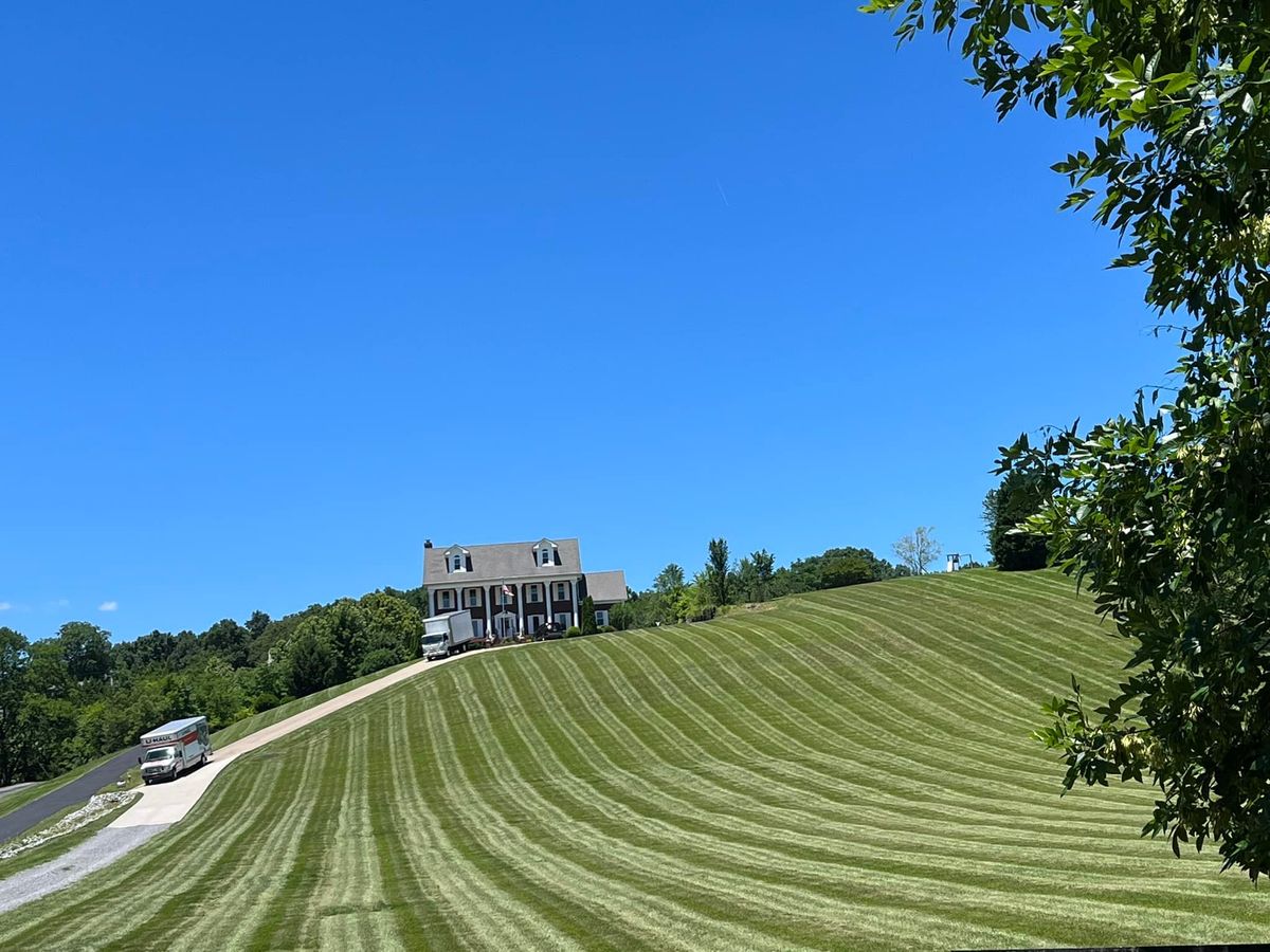 Mowing for Real Deal Lawn Care in Goodlettsville, TN