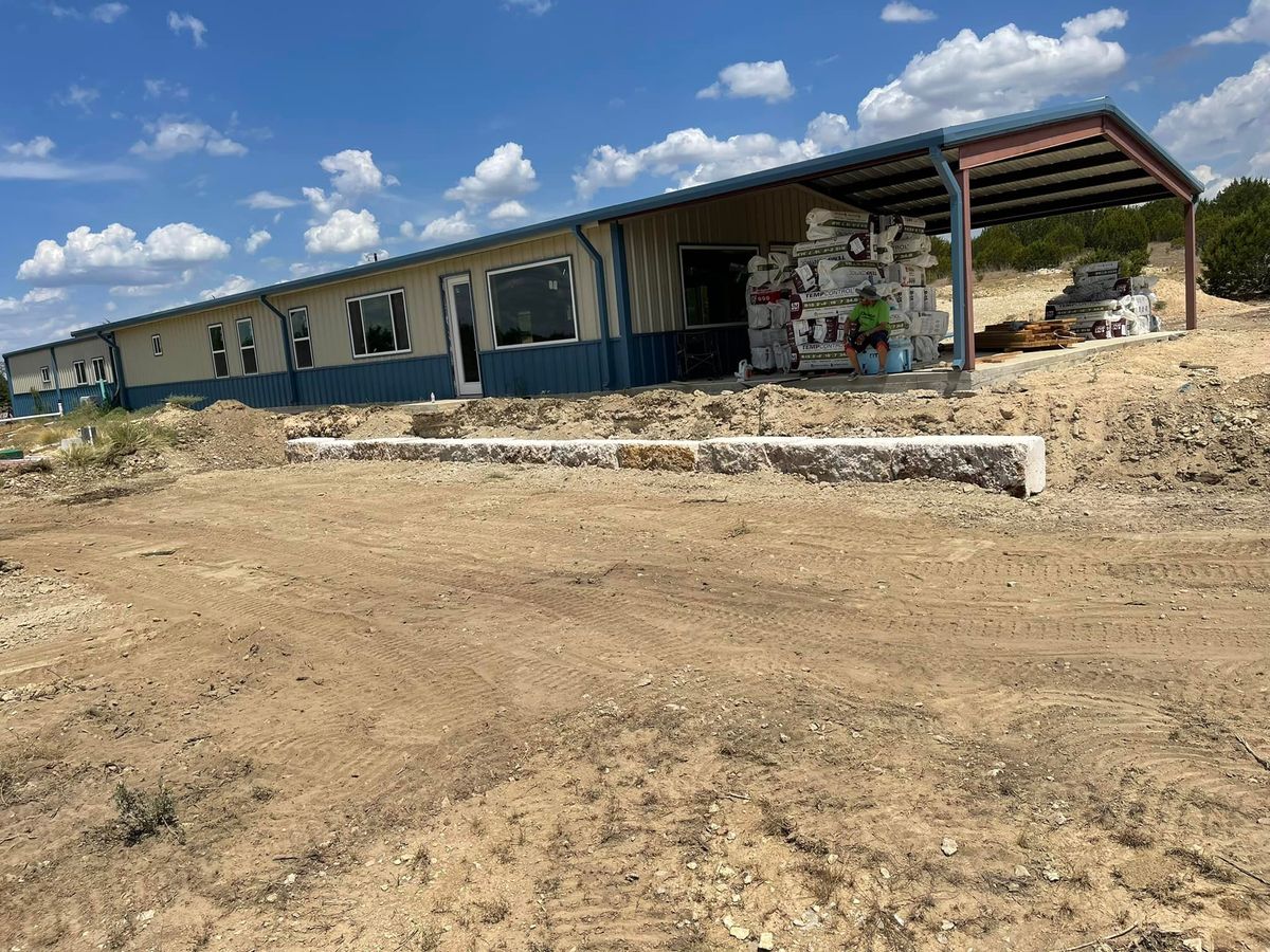 Retaining walls for CrossCut in Kempner, TX