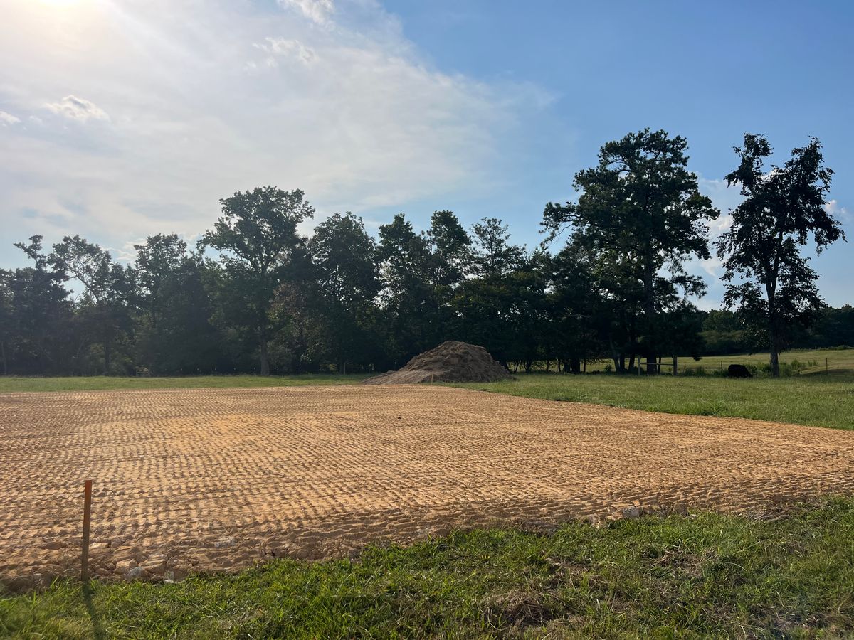 Dirt Installation for Collins Constructors in Fyffe, AL