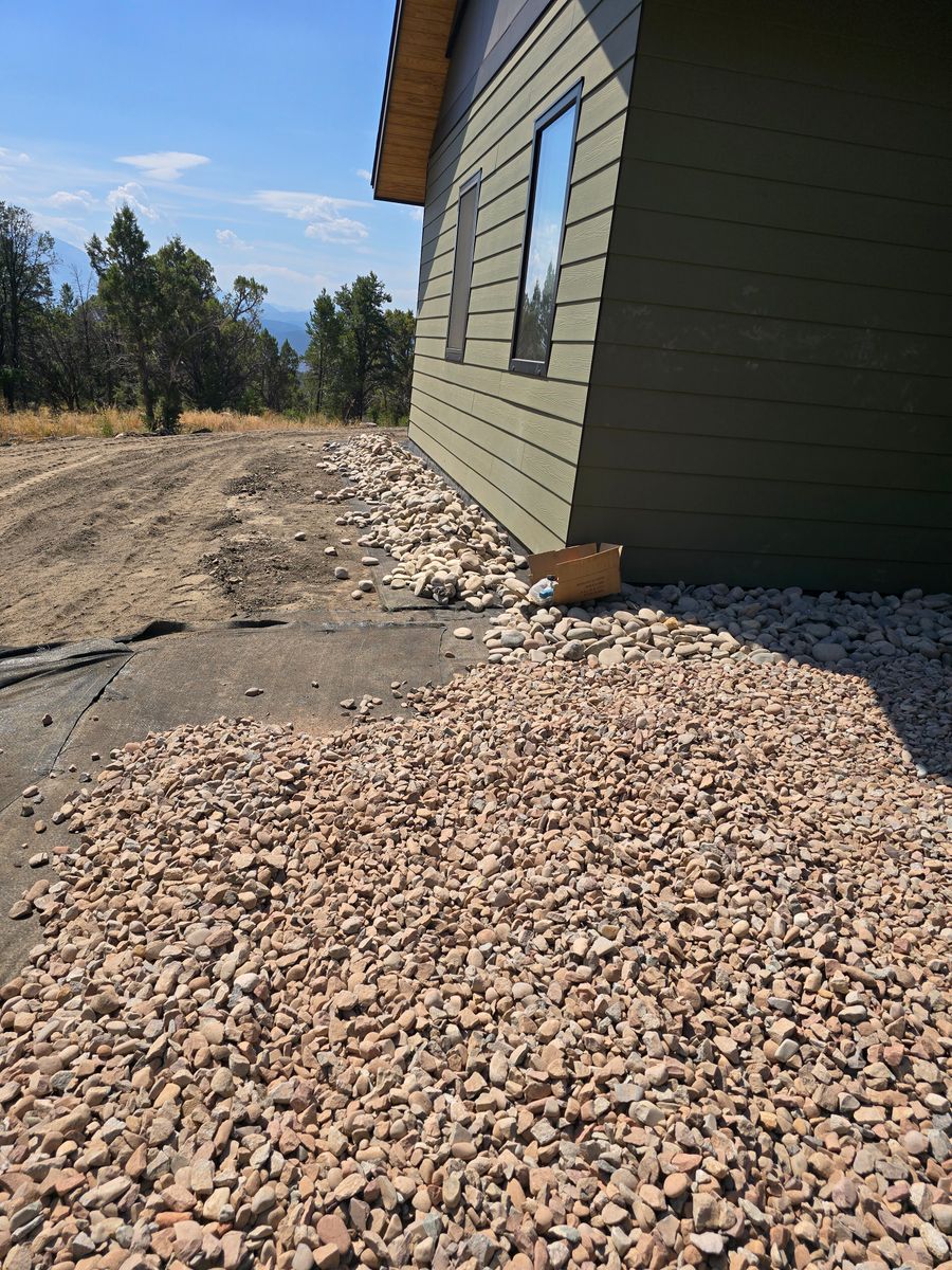 Xeroscaping for LRS: Landscape, Rescue, Snow in Silt, CO