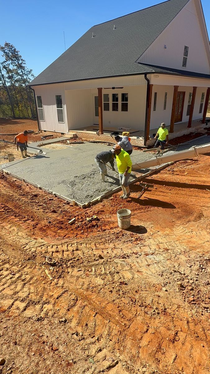 Concrete Slab Construction for DMGZ Concrete in Winston-Salem, NC