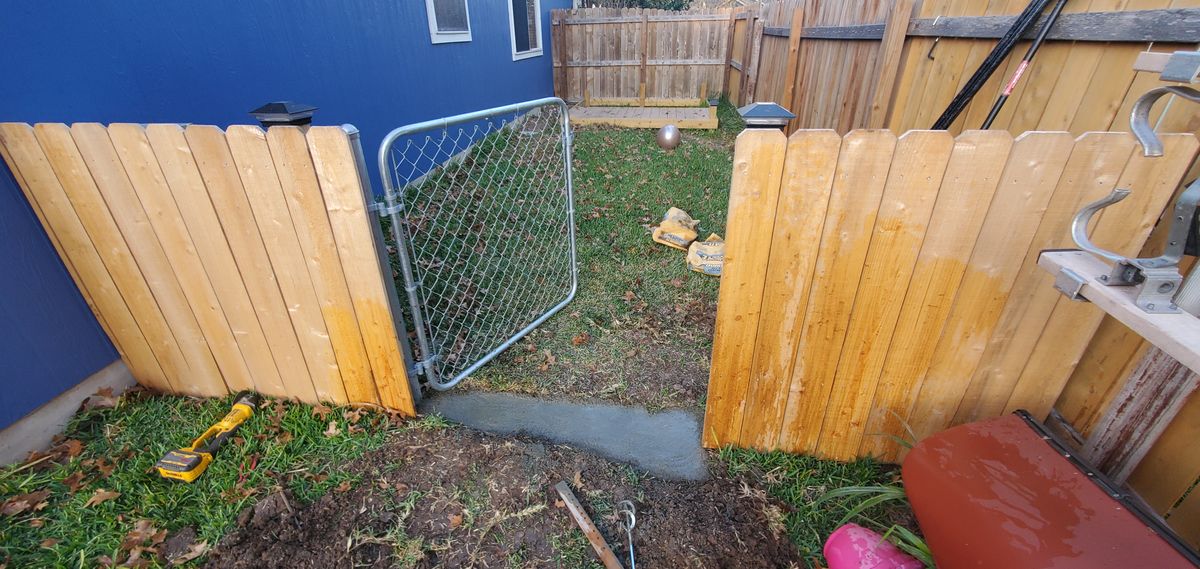 Fencing and Decking  for James Ellis Contracting in Kyle, TX