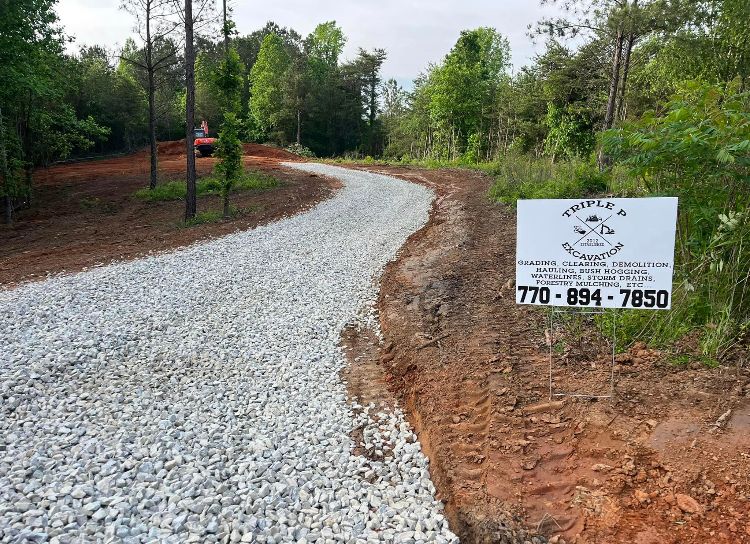 Driveway Construction and Repairs for Triple P Excavation in Atlanta, GA