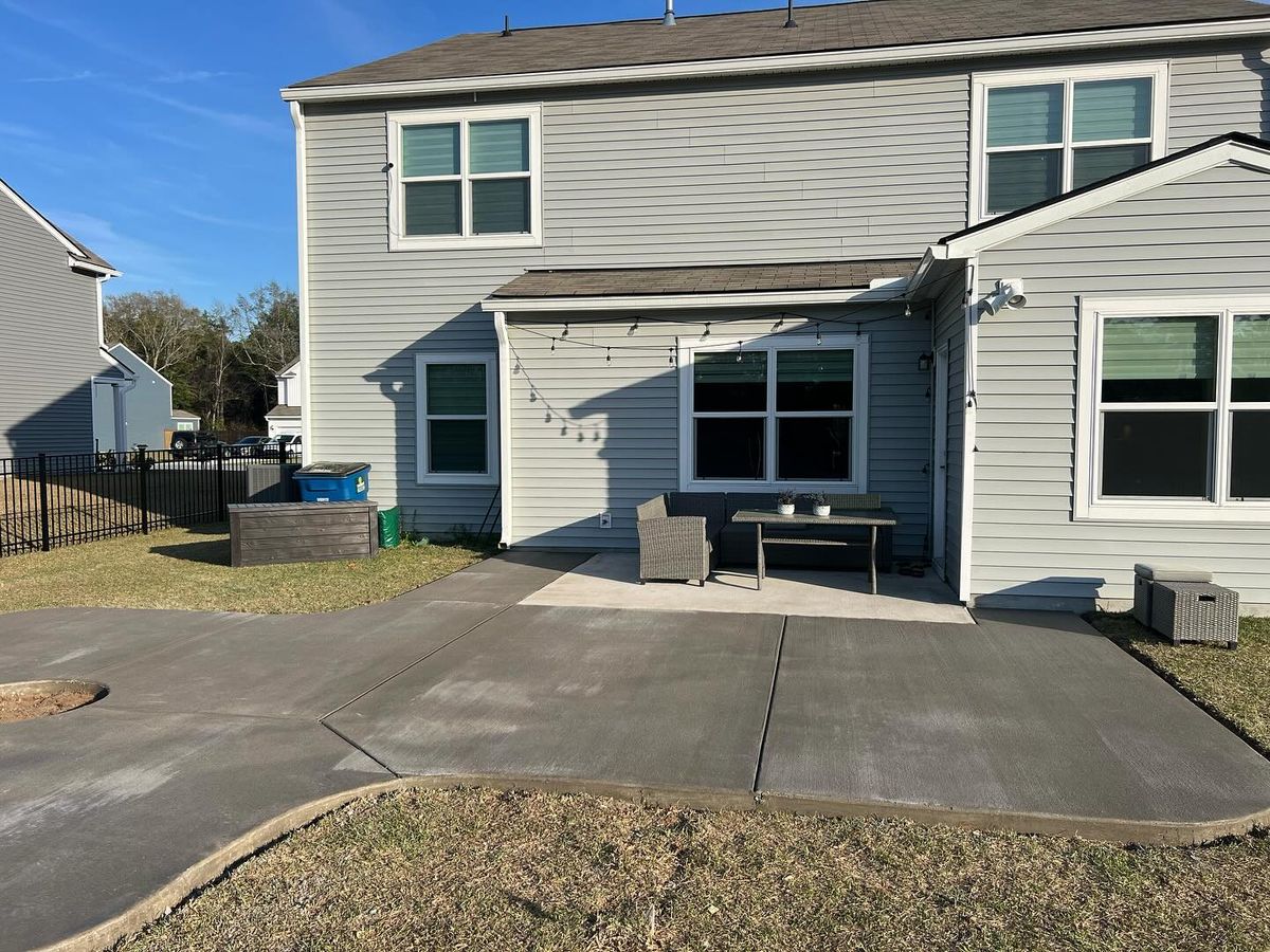 Exterior Concrete for Low Tide Concrete in Charleston, SC