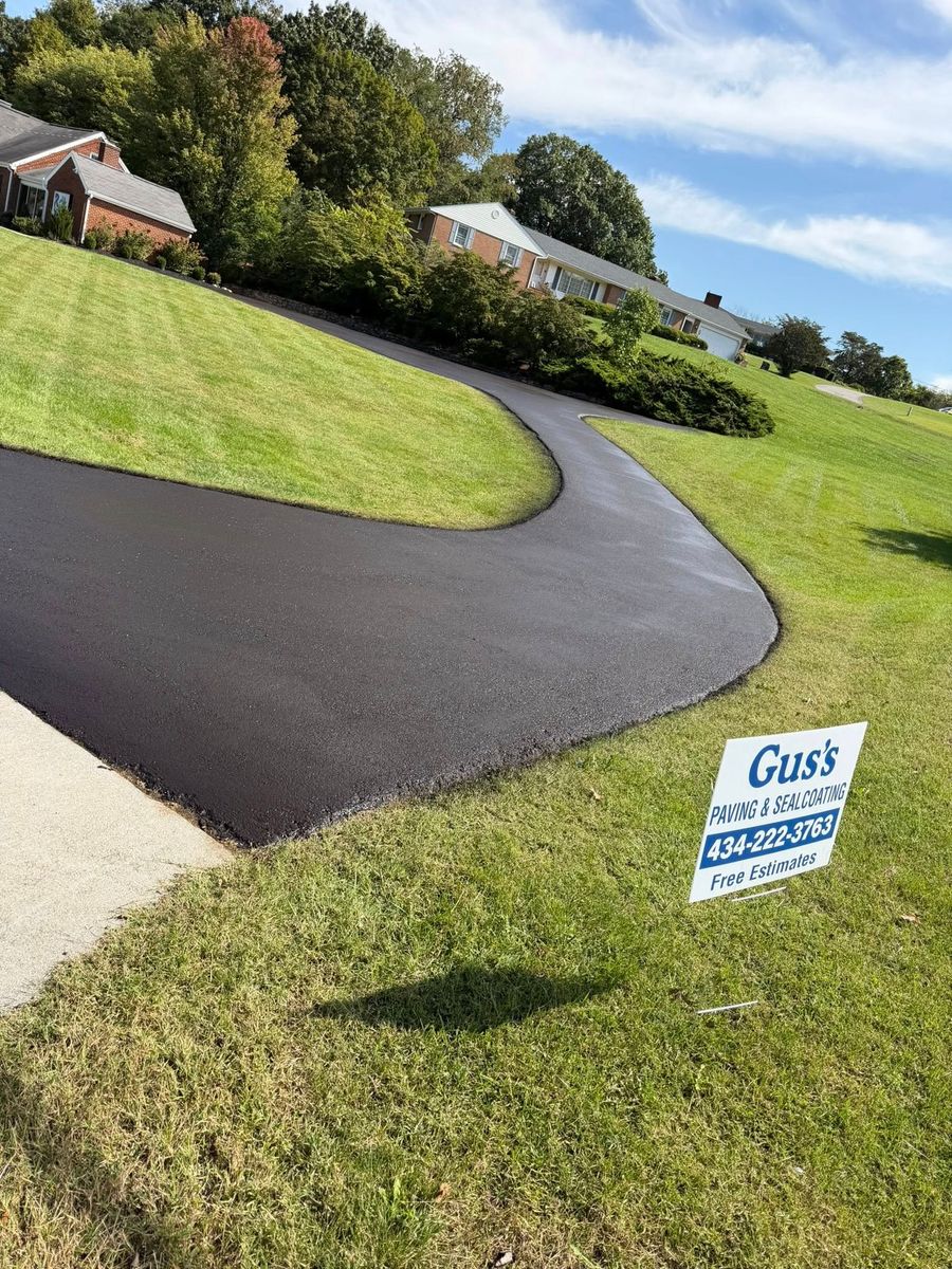 Sealcoating for Gus’s Paving and Sealcoating in Lynchburg, VA