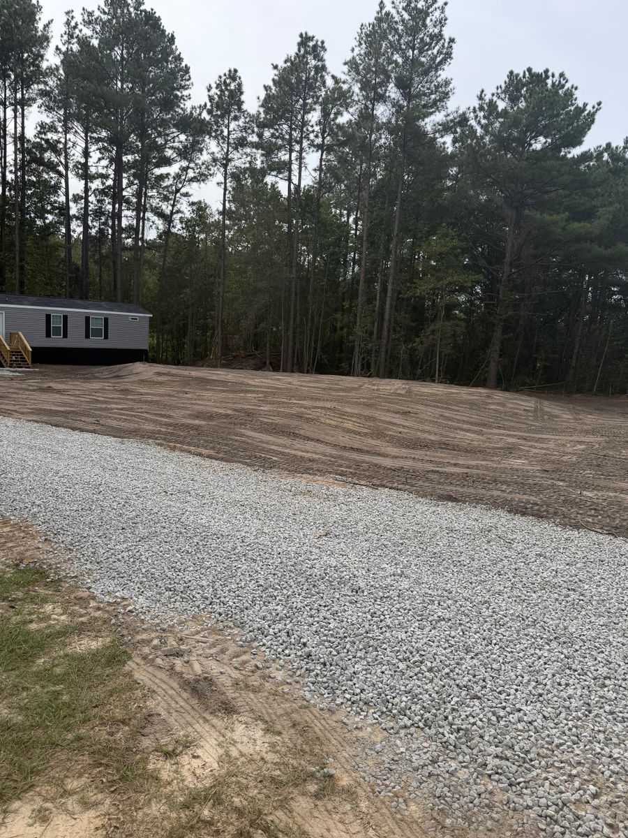 Driveway Installation for Coursey Construction in Metter, GA