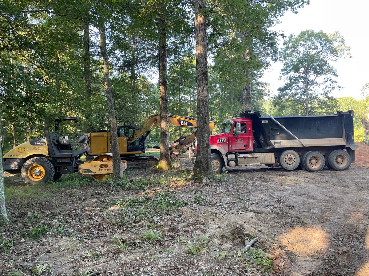 Site Preparation for JUSTIN JACQUES LLC DBA DOUBLE J EXCAVATION in Nashville, AR