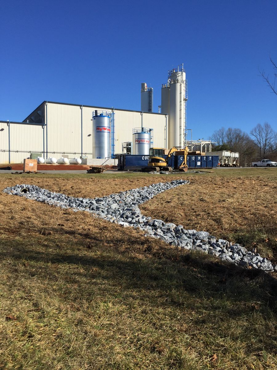 Riprap Installation for Lanier Excavating LLC in Bedford County, VA