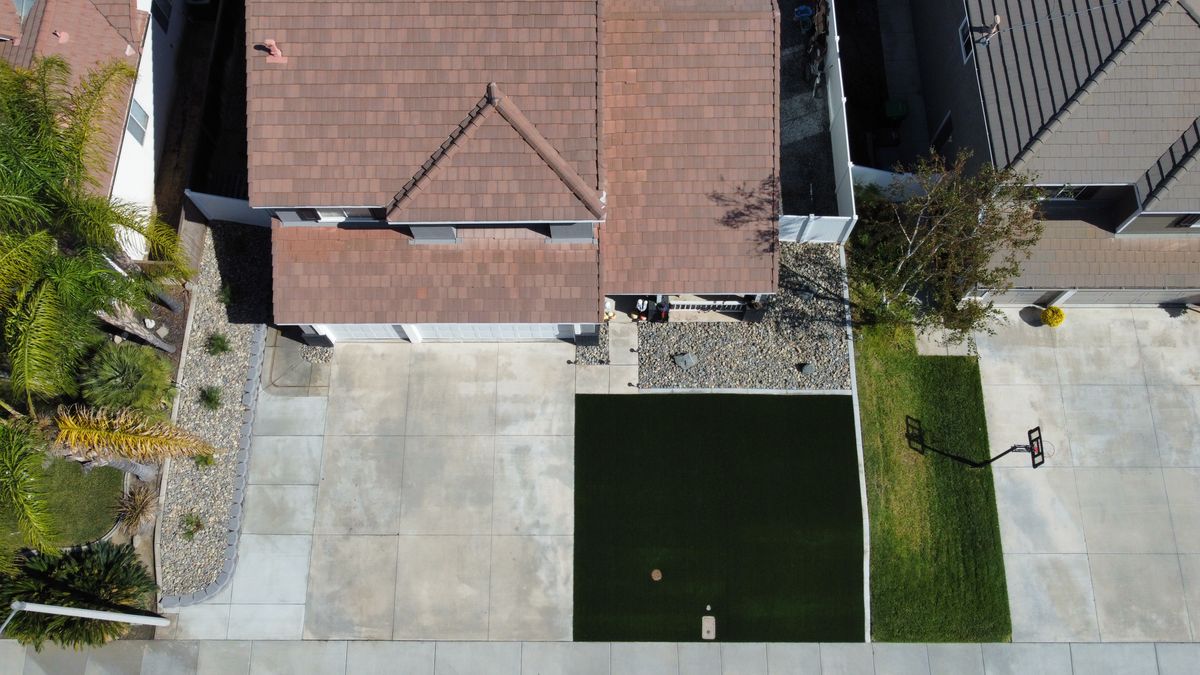 Artificial Turf Installation for Aidan Jade Landscaping in Riverside County, CA