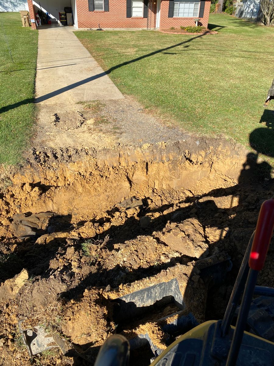 Construction for Daniel's Dumpsters & Land Improvements in Monroe, LA